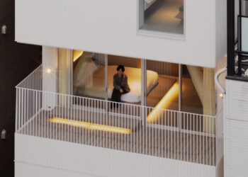 Kooo Architects Carve Terraces Into The Facade Of A Central Tokyo Hotel